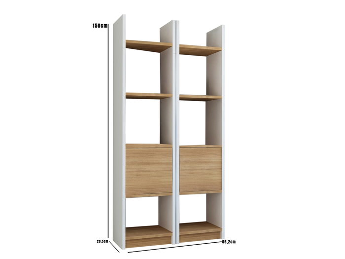Hanah Home Esbi 102 - Blanco, Teca